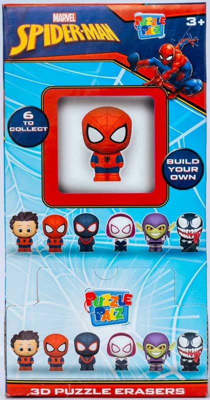 Spider-Man Puzzle Palz 3D Eraser (6 to collect)