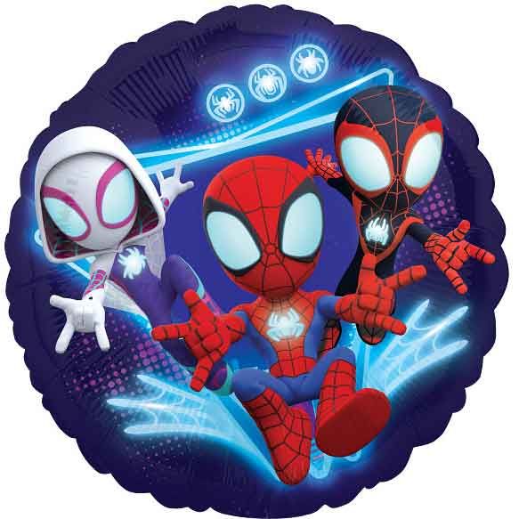 Spidey and His Amazing Friends 17 Inch Foil Balloon for children’s parties