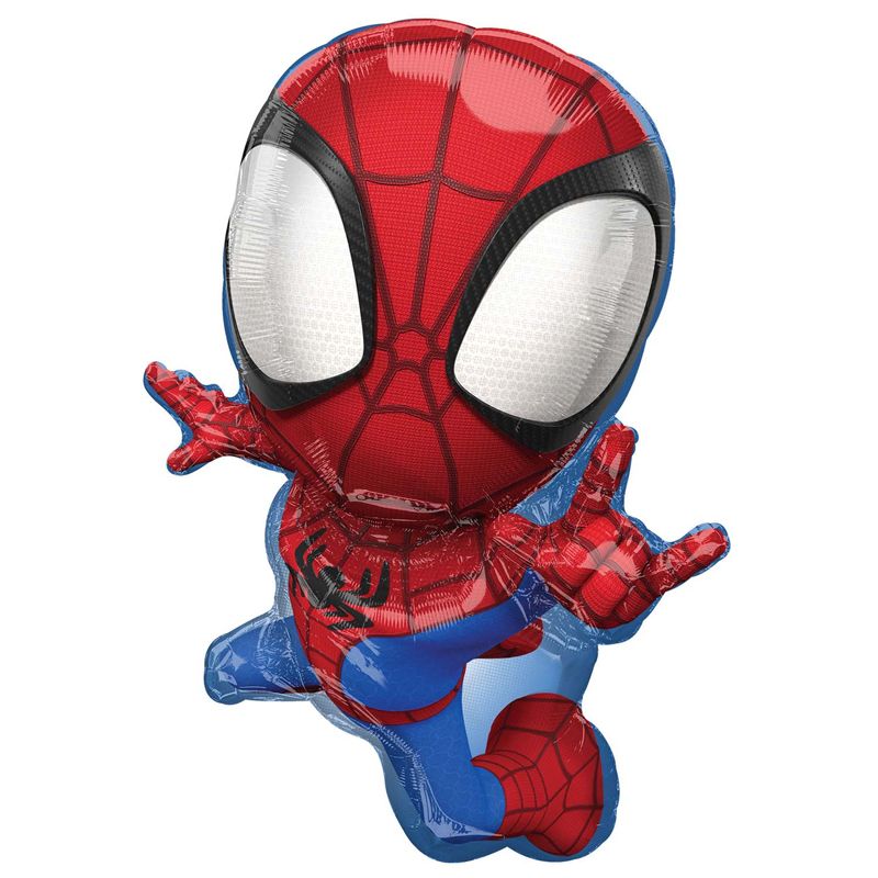 Spidey and His Amazing Friends Supershape Foil Balloon for children’s parties