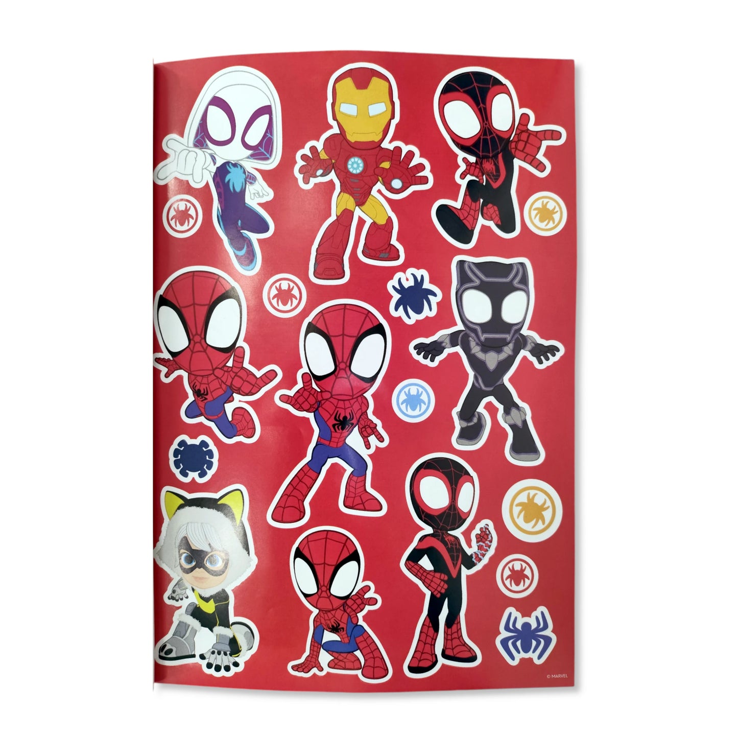 Marvel Spidey Colouring Book with Stickers & Pencils