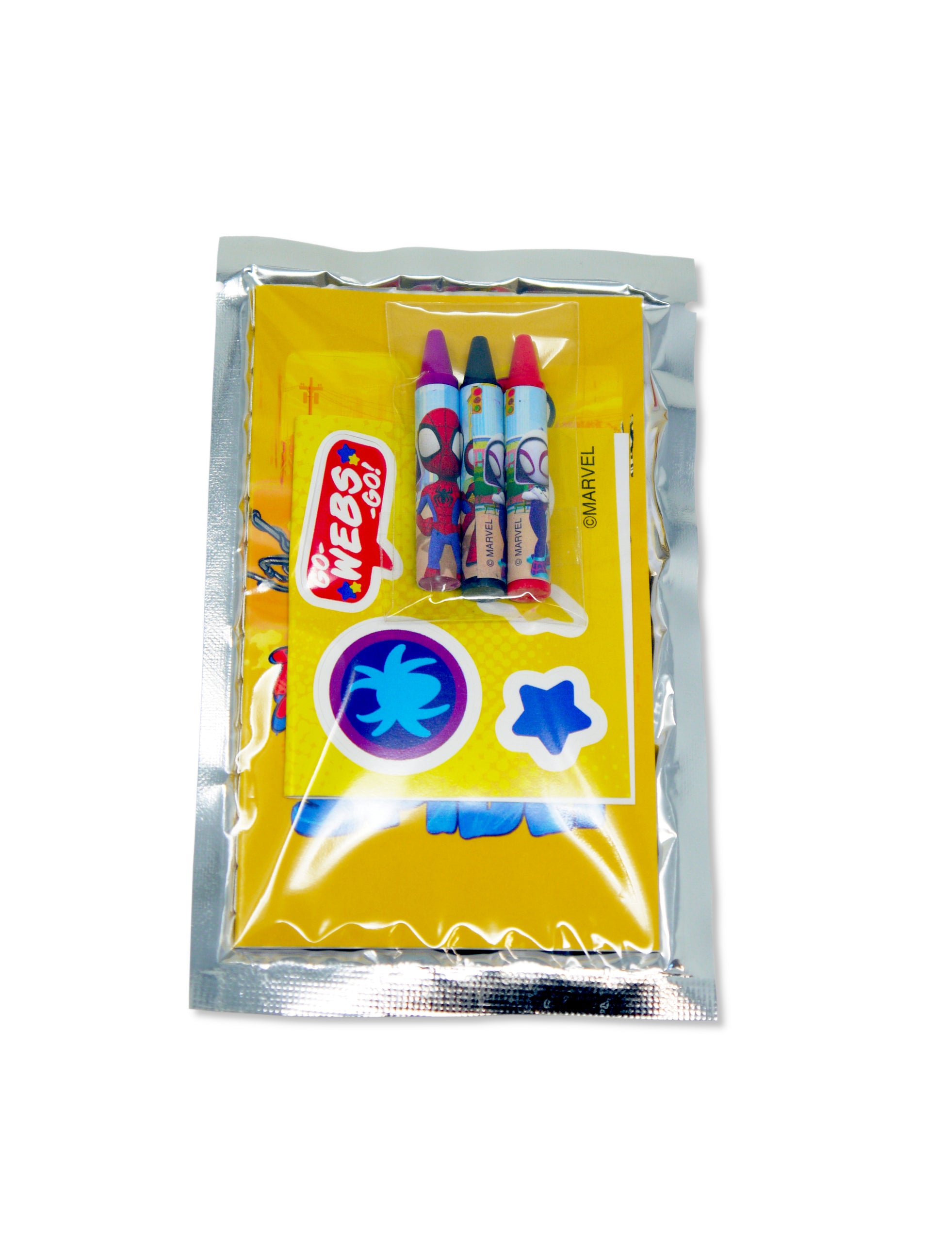Marvel Spidey Colour & Sticker Activity Packs for Party Bags - Anilas UK