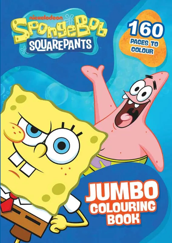 SpongeBob Jumbo Colouring Book - Anilas UK