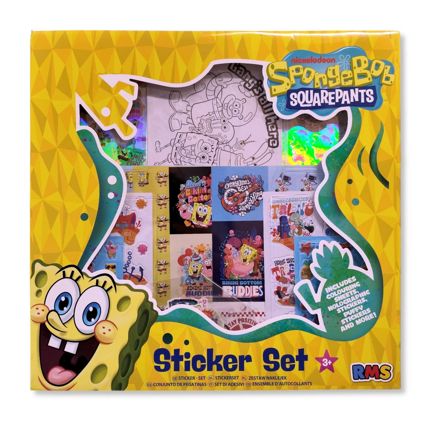 Spongebob Sticker Set 500 Pcs