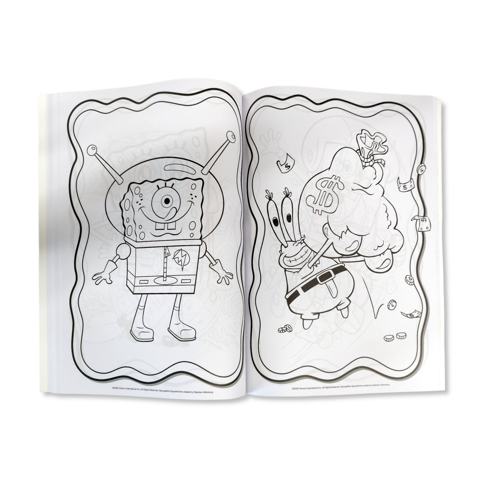 SpongeBob Jumbo Colouring Book - Anilas UK