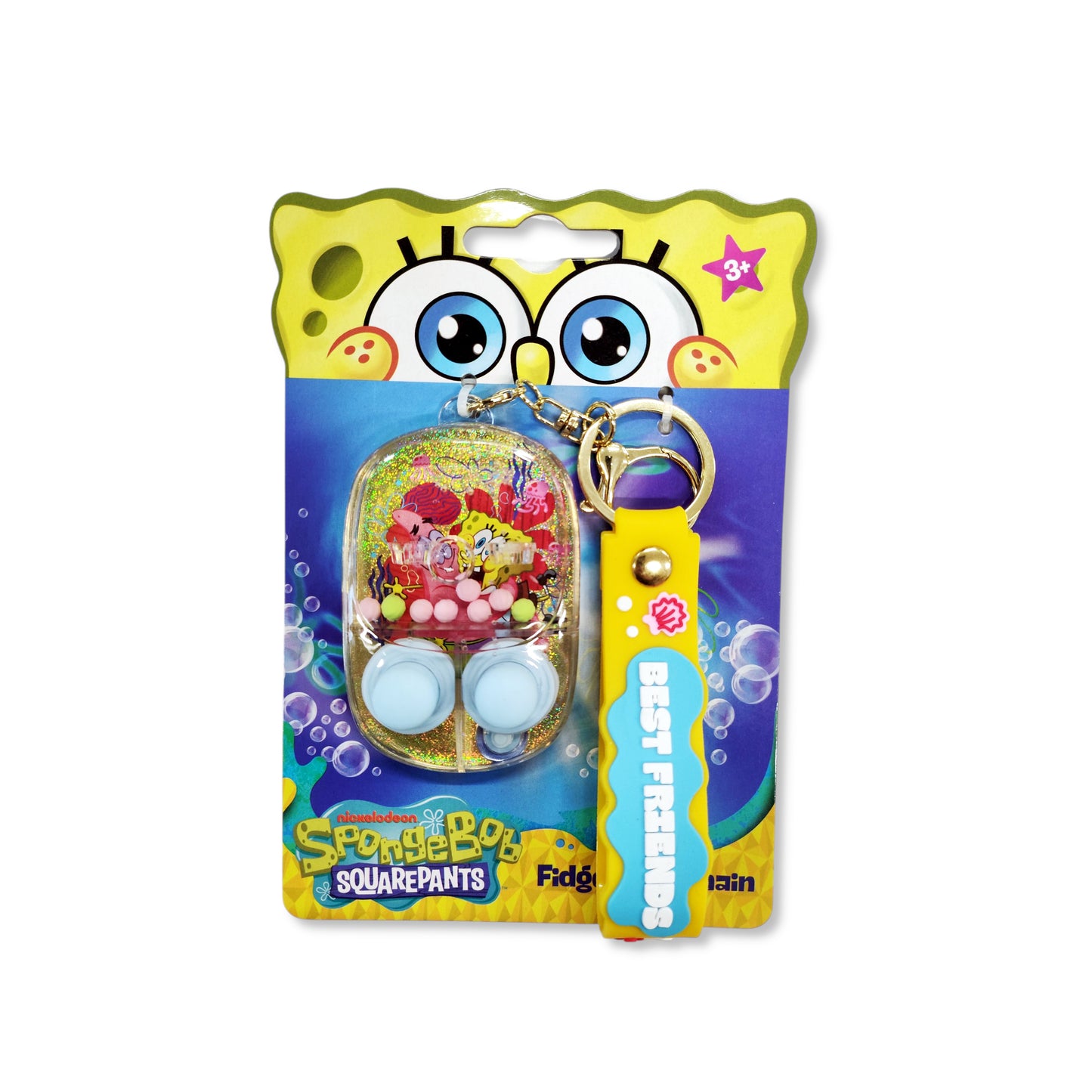SpongeBob SquarePants Fidget Keychain Game Assortment