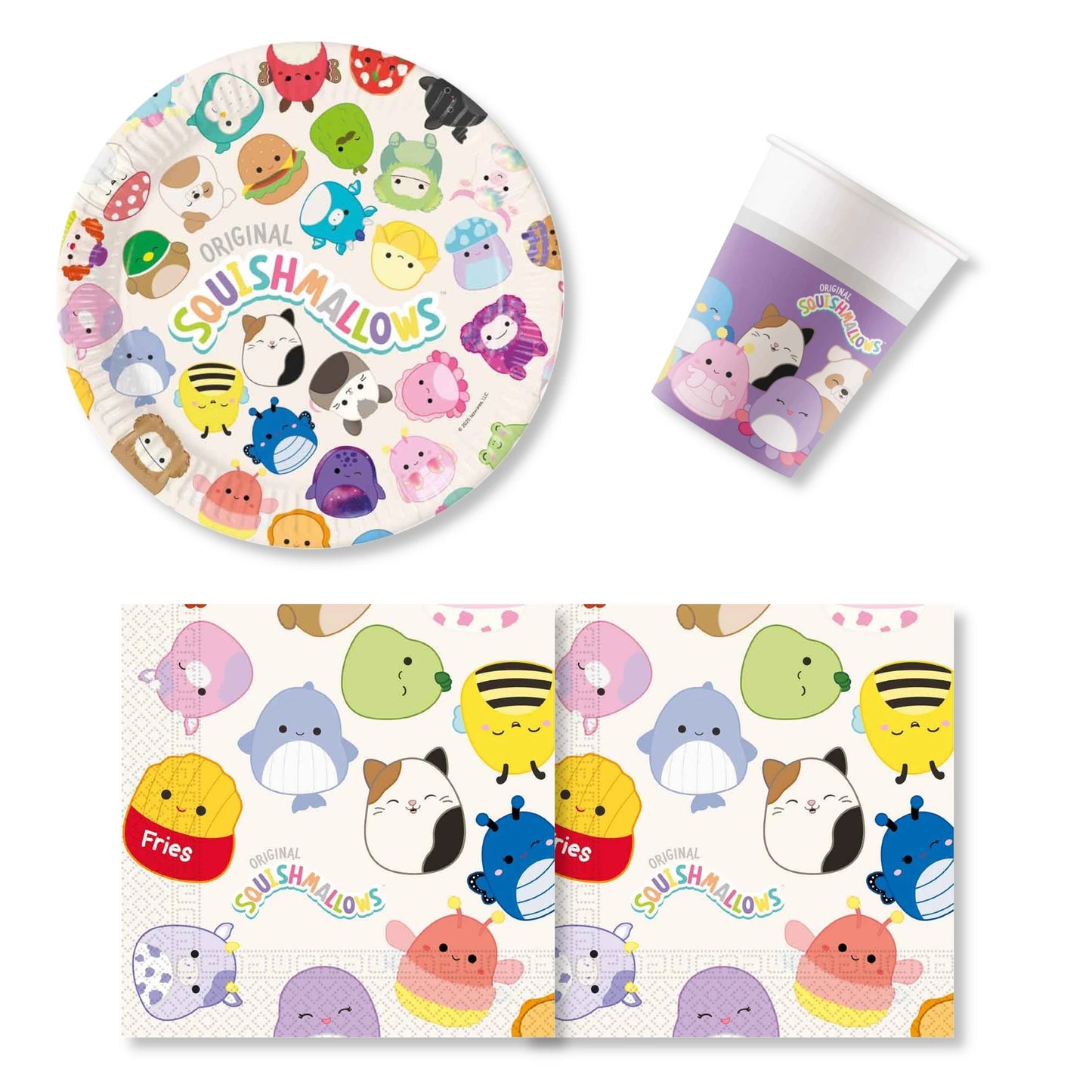 Squishmallows Party Pack for 16 people