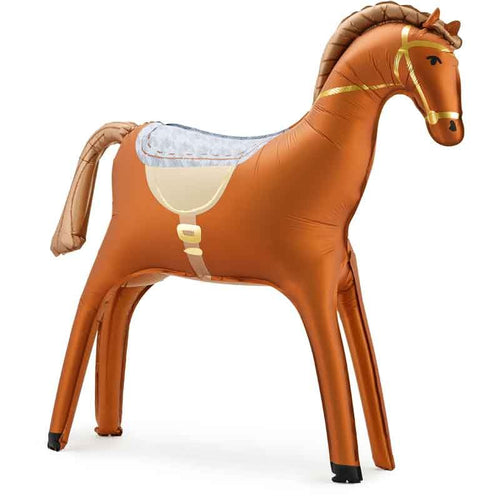 Standing Horse Air Fill Foil Balloon 112cm for Party Decor