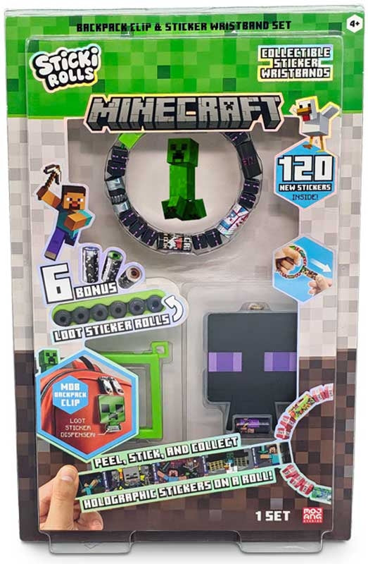 Sticki Roll Minecraft Backpack Clip