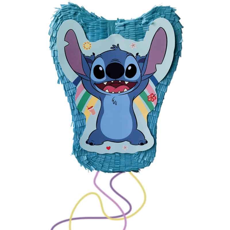 3D Stitch & Angel Paper Pinata 35x27x8cm FSC-certified with Disney duo design