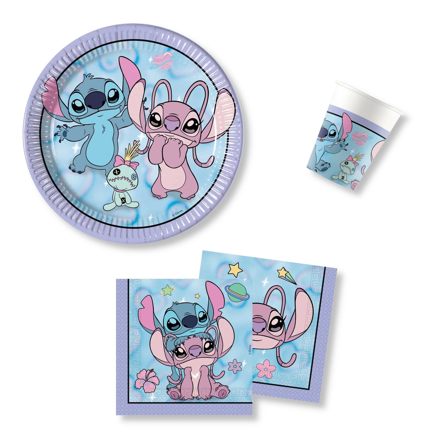 Anila's Stitch and Angel Cute Party Pack for 16 people