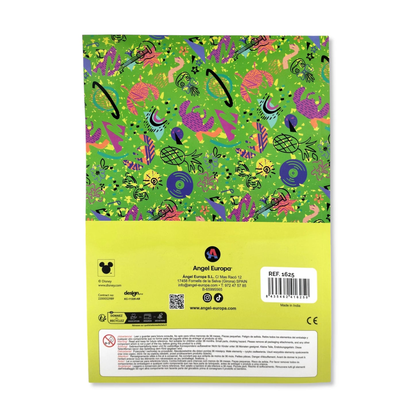 Disney Stitch Colouring Book with Stickers & Pencils