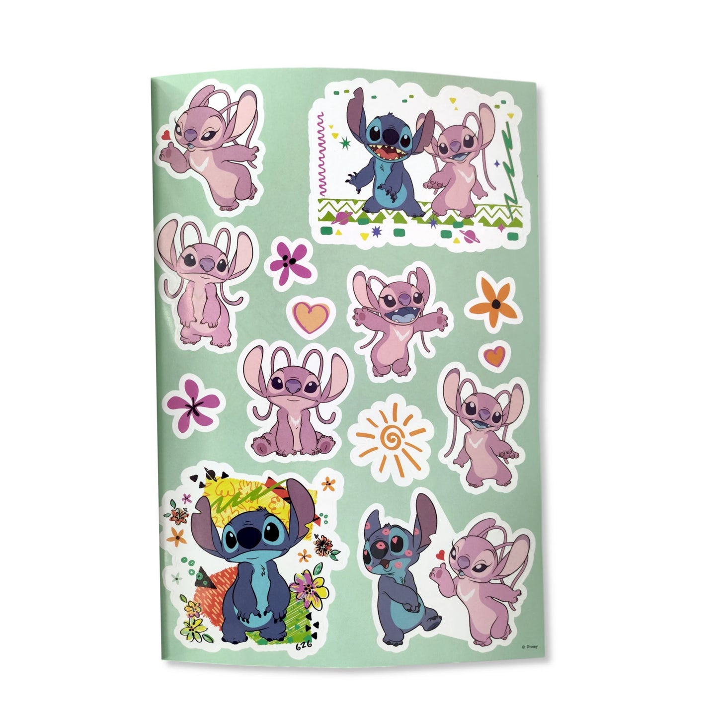 Disney Stitch Colouring Book with Stickers & Pencils