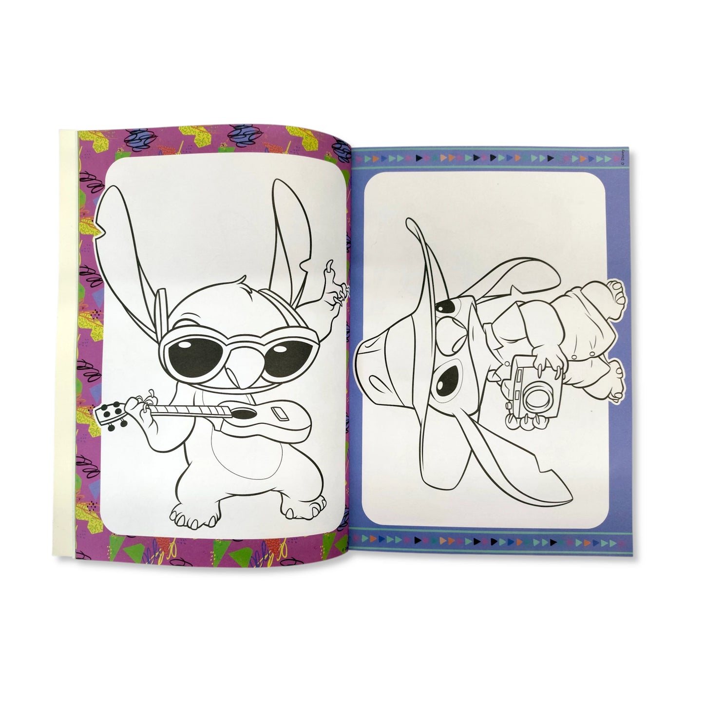 Disney Stitch Colouring Book with Stickers & Pencils