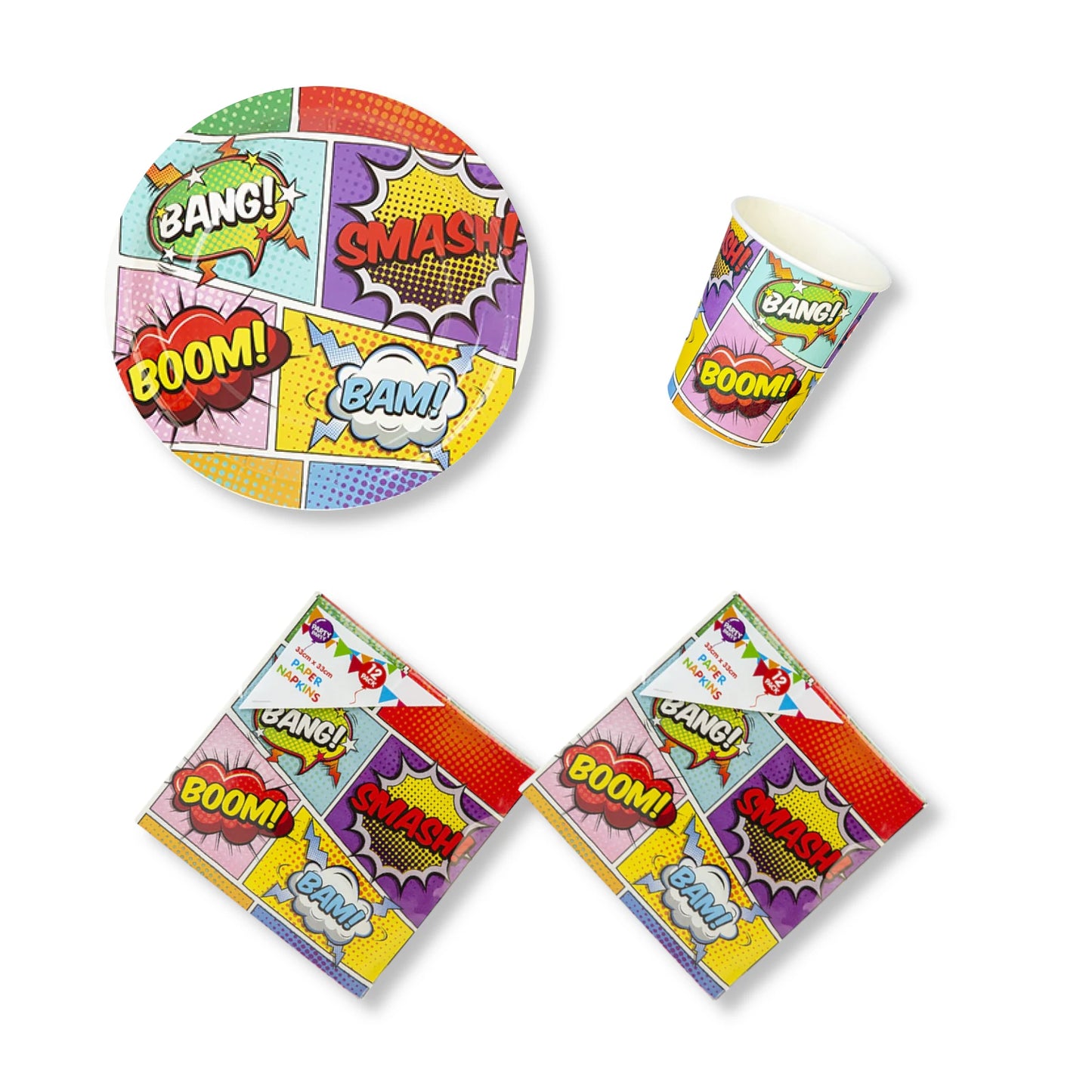Anila's Super Heroes Party Pack for 24 people