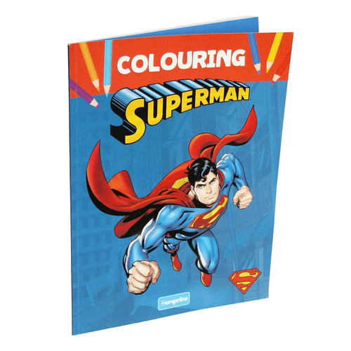 Superman Colouring Book 1 for Kids with Action-Packed Pages