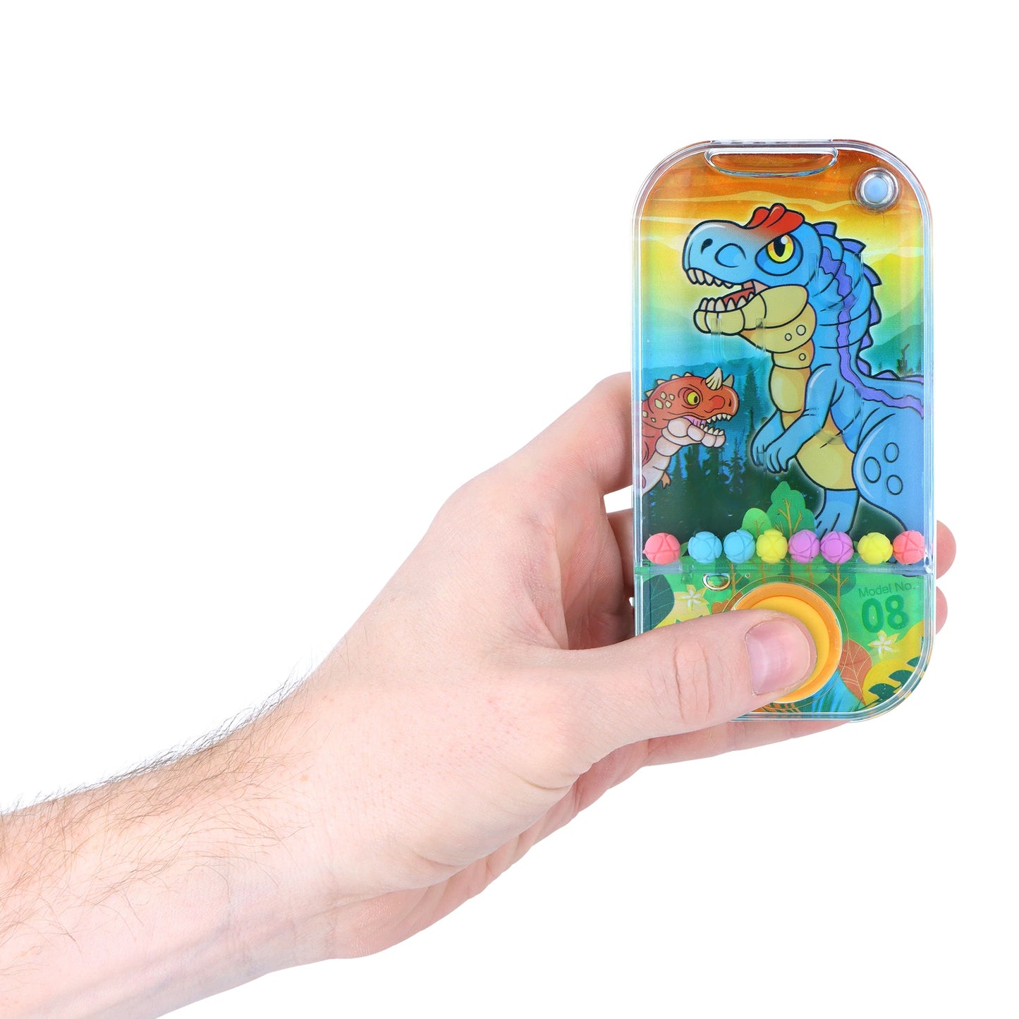 Mini Dinosaur Water Game with Balls (11cm x 6cm) 3 Assorted Designs - Anilas UK