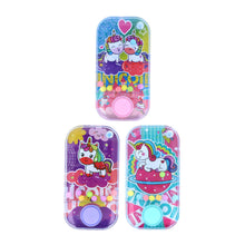 Mini Unicorn Water Game with Balls (11cm x 6cm) 3 Assorted Designs - Anilas UK