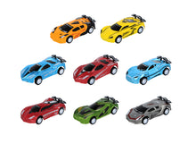 Pull Back Cars (6.5cm) 8 Assorted Designs and Colours - Anilas UK