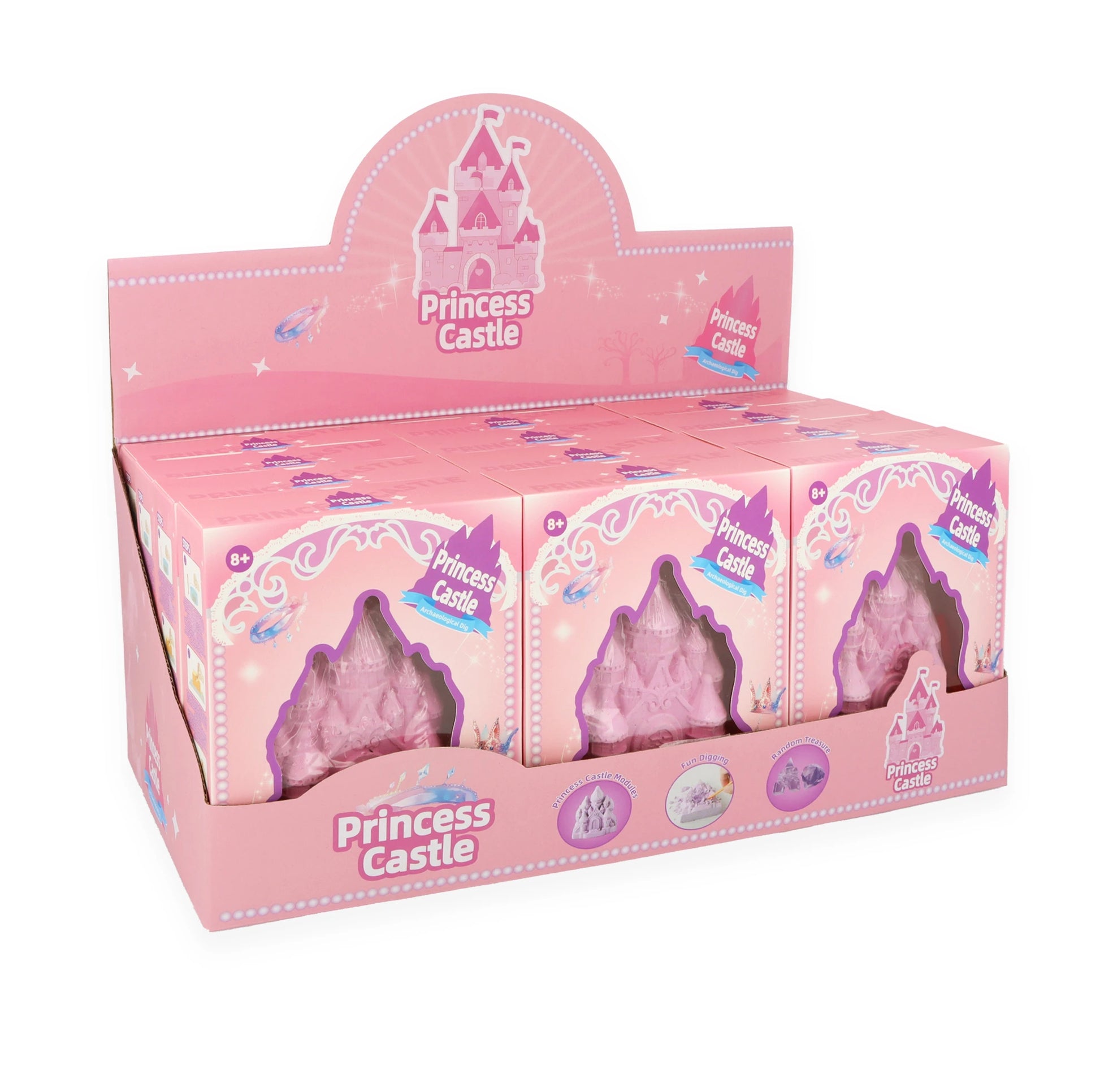 Princess Castle Dig Kit with Surprise Treasure - Anilas UK