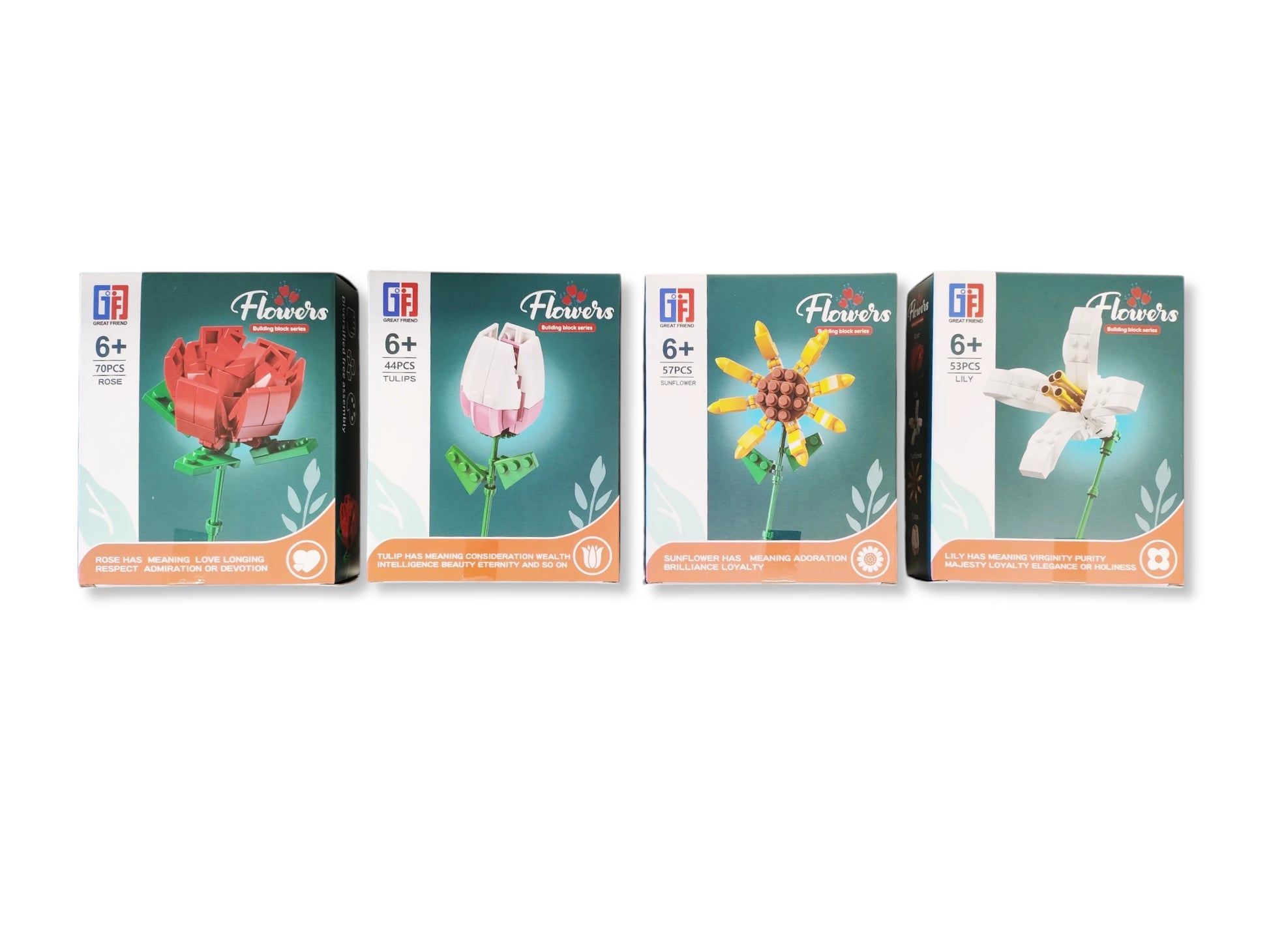 Flowers Building Block Series - Anilas UK