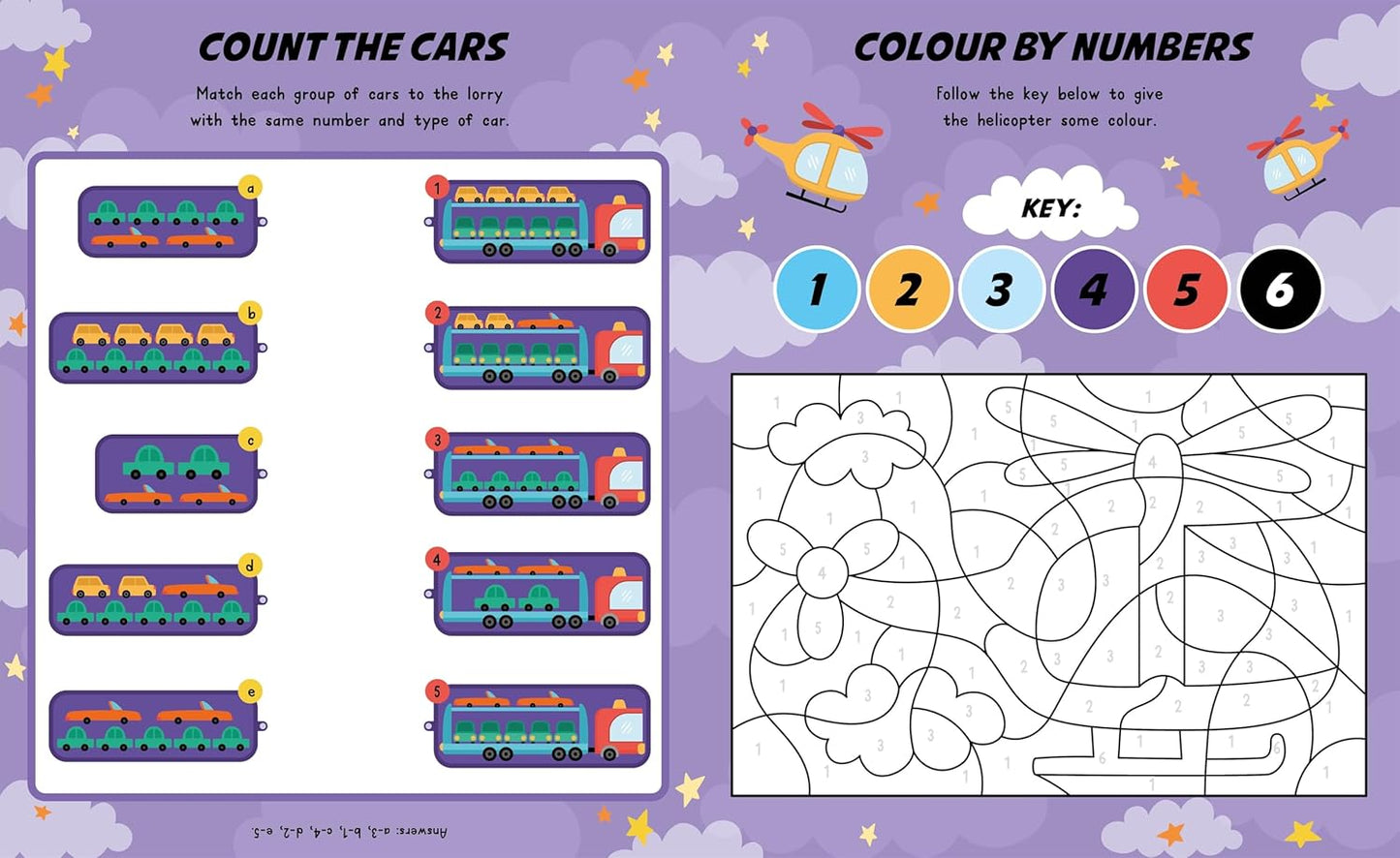 Things That Go Sticker Book Featuring Spaceship and Car Sticker Scenes