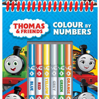 Thomas and Friends Colour by Numbers