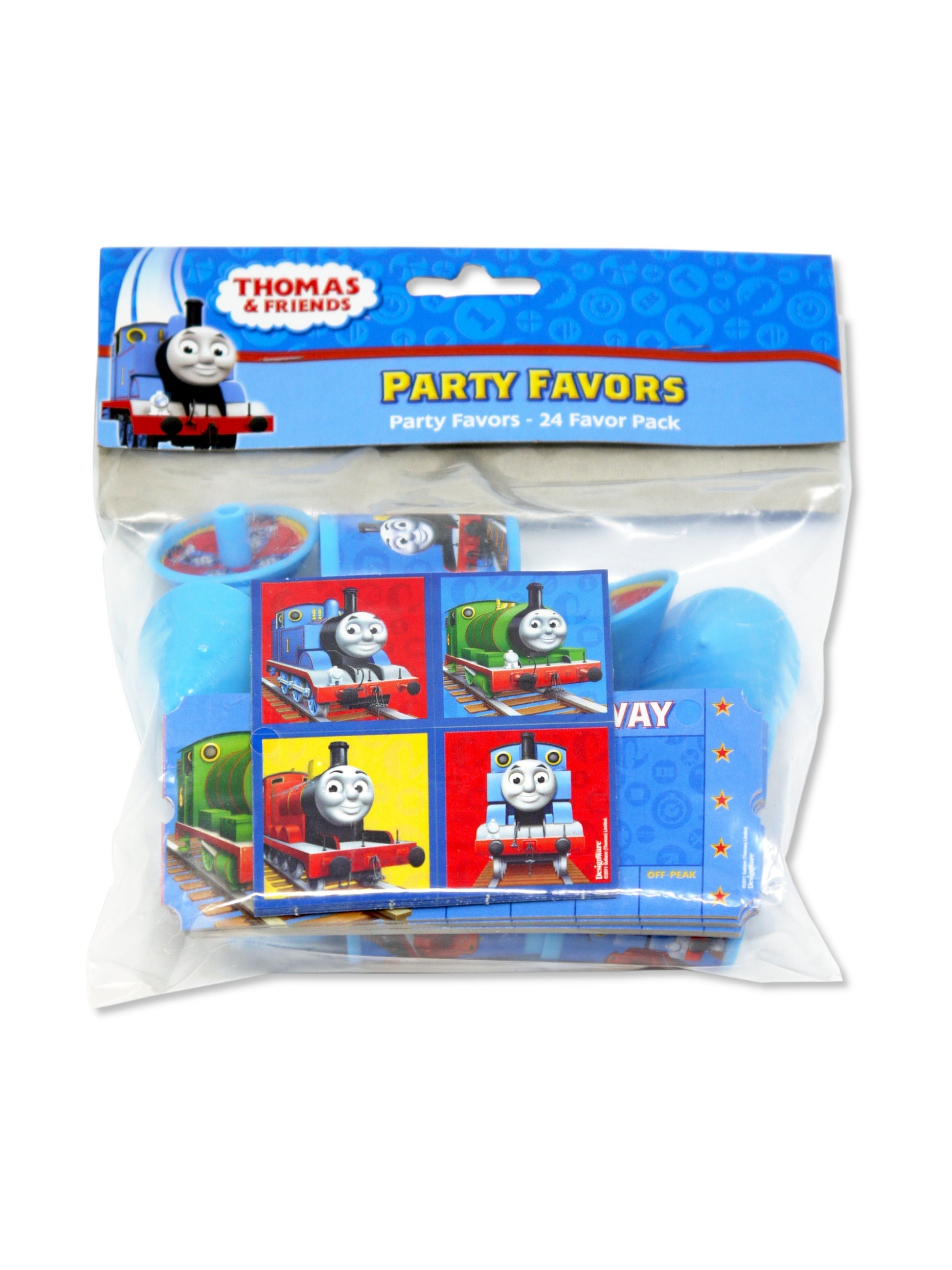 Thomas The Tank Engine Party Bag Filler Favour Pack  (24 Pieces) - Anilas UK