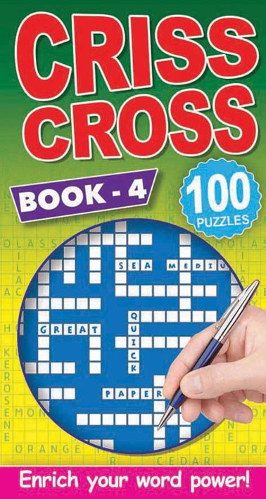 Cross Word Puzzle Book - Anilas UK