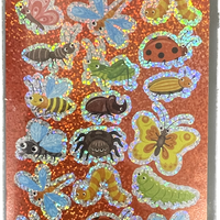 Insects Themed Prismatic Sticker Sheet - Anilas UK