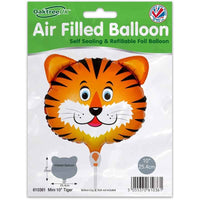 
              Tiger Mini Air Fill Foil Balloon Close-Up Design
            