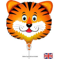 
              Tiger Mini Air Fill Foil Balloon 25cm for Party Decor
            
