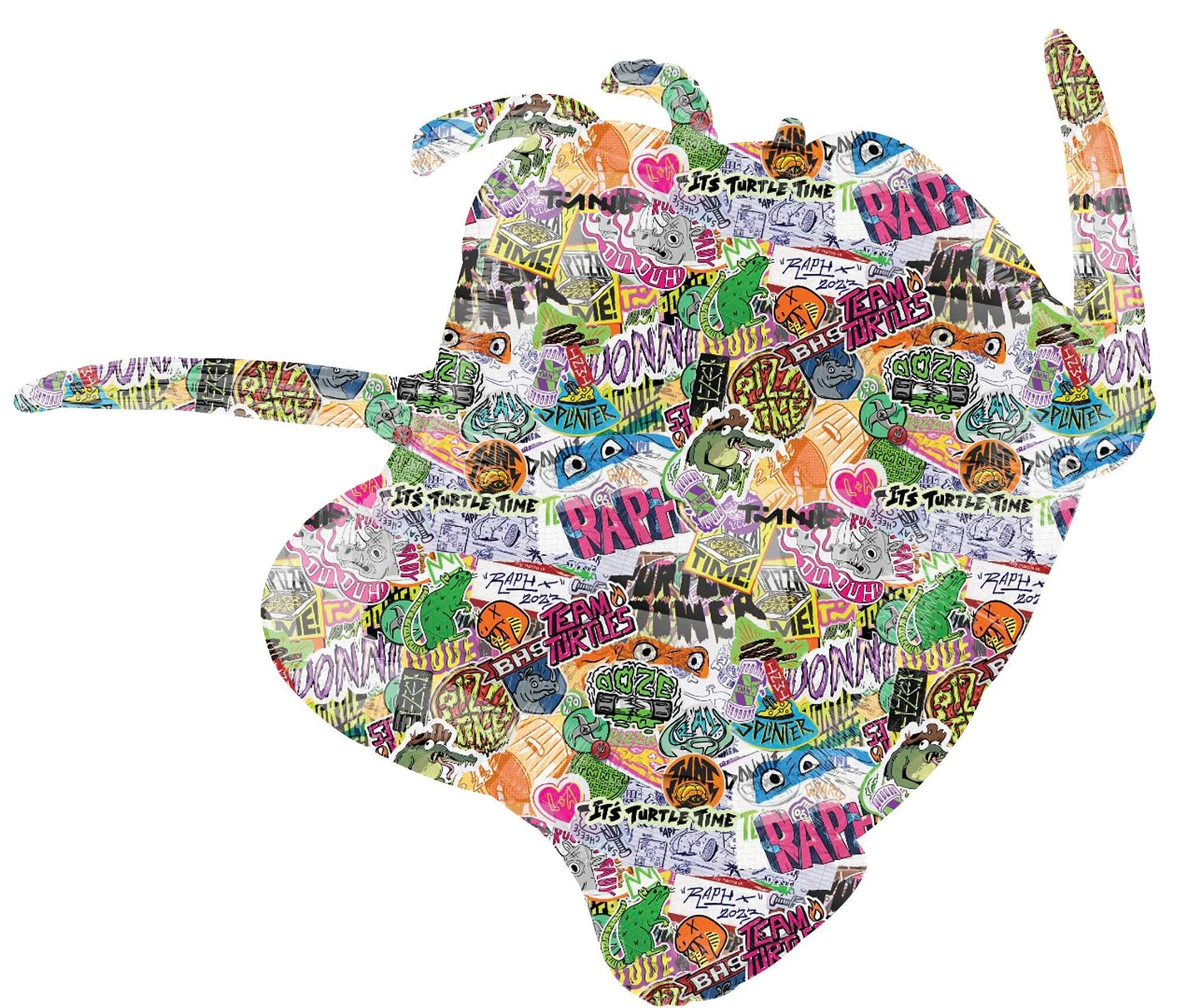 Teenage Mutant Ninja Turtles Supershape Foil Balloon Side B for kids’ parties
