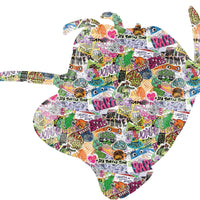 Teenage Mutant Ninja Turtles Supershape Foil Balloon Side B for kids’ parties