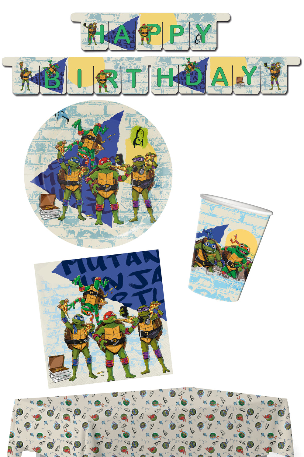 Anila's TMNT Party Pack for 8 people