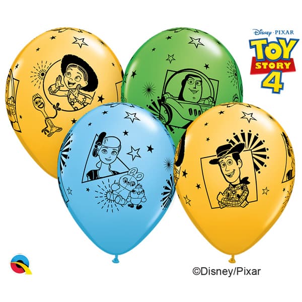 Toy Story Latex Balloons 11" 5pcs - Anilas UK