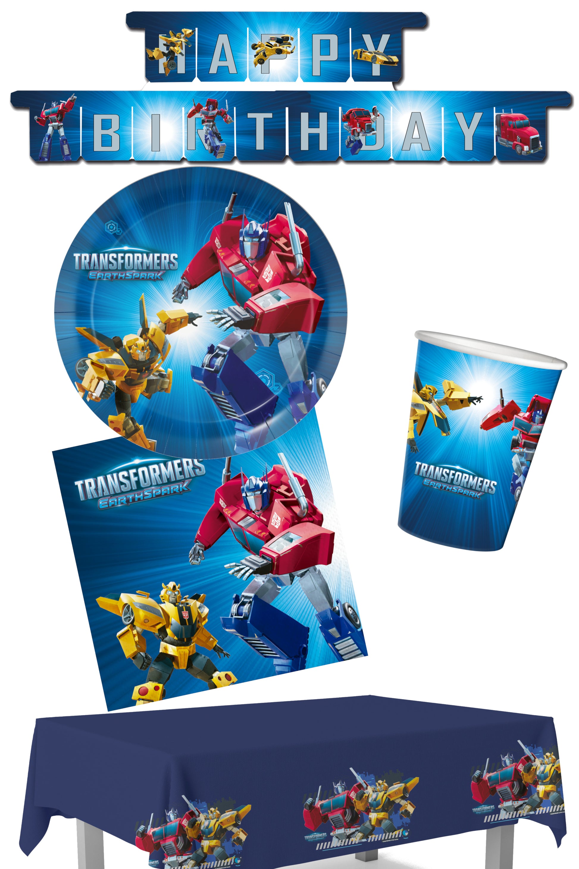 Anila's Transformers Party Pack for 8 people - Anilas UK