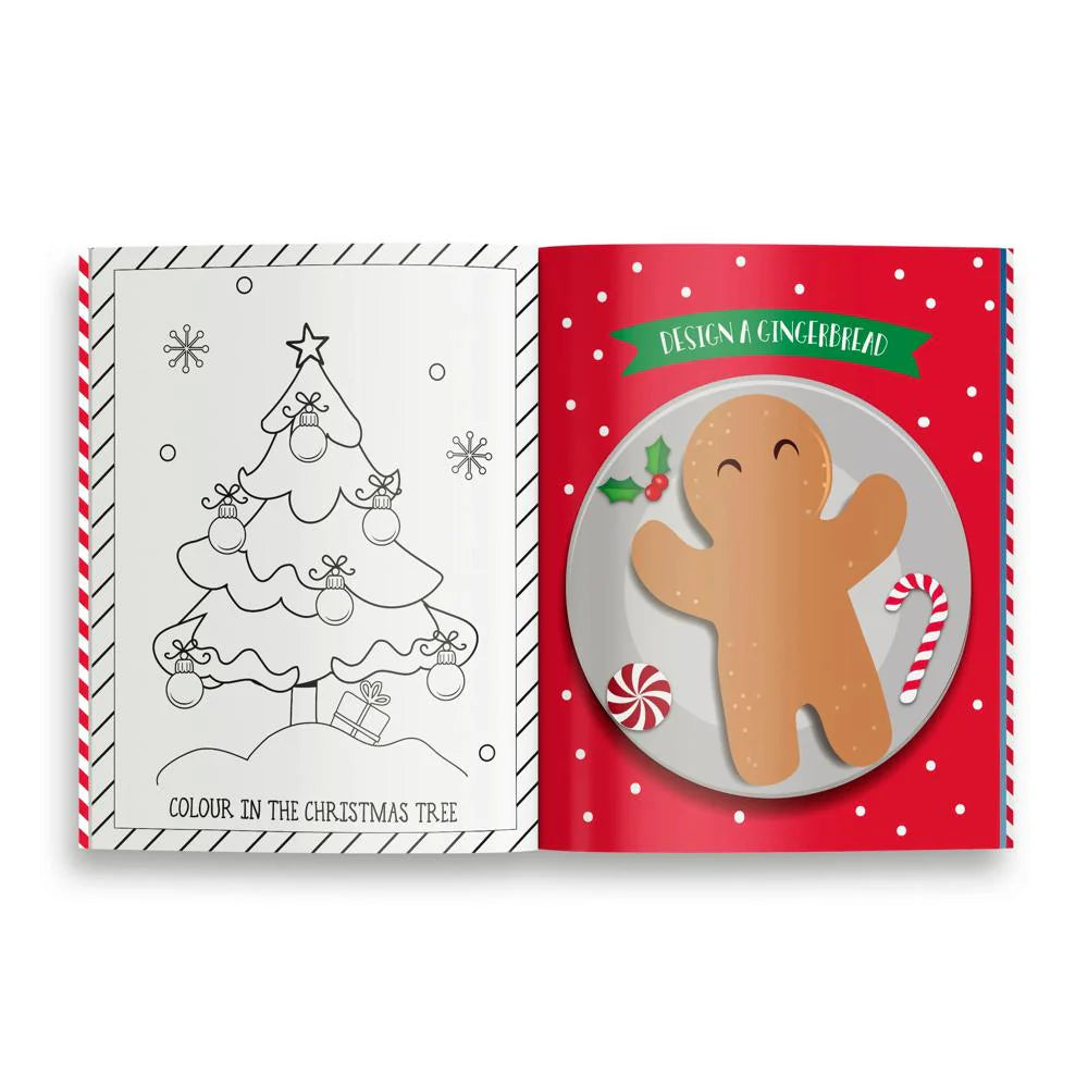 Ultimate Christmas Activity Book, Inside with 24 Pages & Stickers