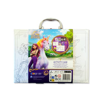 Unicorn Academy Activity Case contents – scratch art and gel pens