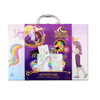 Unicorn Academy Activity Case front view with magical design