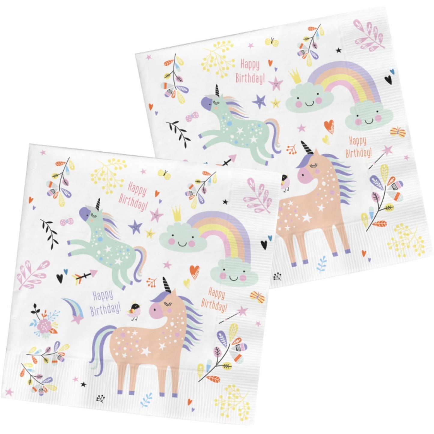 Anila's Unicorns & Rainbows Party Pack for 16 people - Anilas UK
