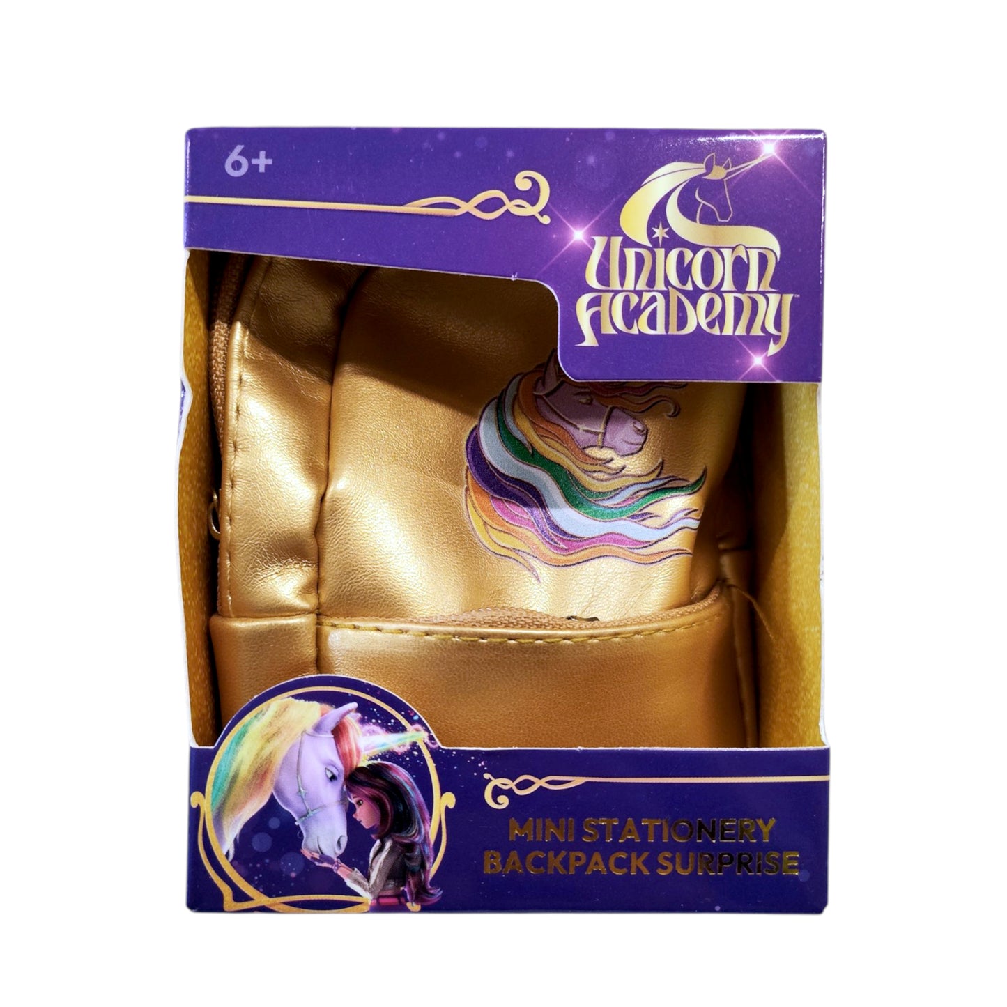 Unicorn Academy Mini Stationery Backpack - 3 Assorted