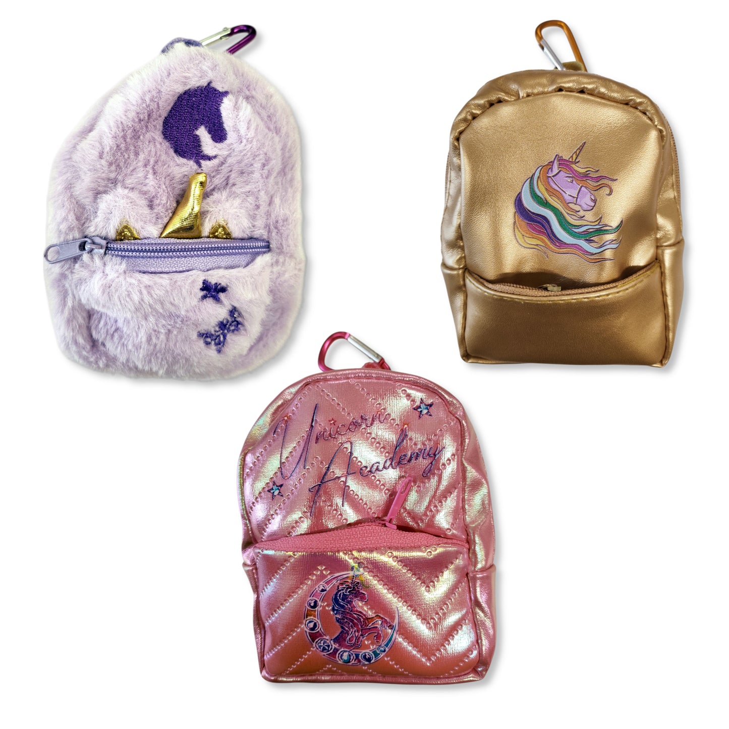 Unicorn Academy Mini Stationery Backpack - 3 Assorted