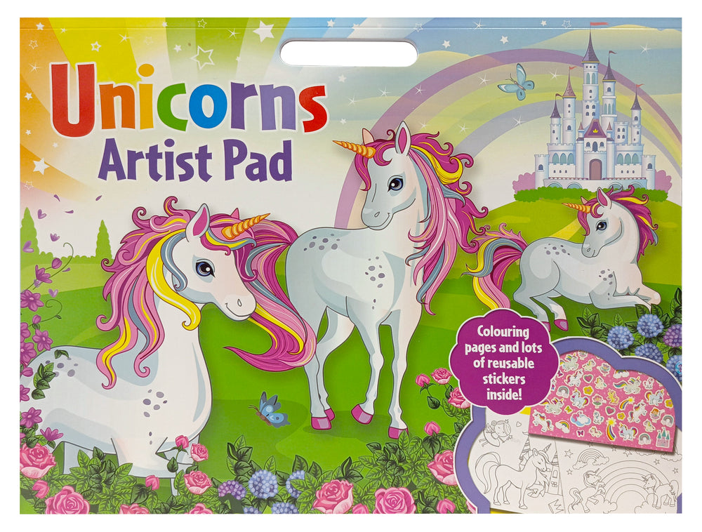 Unicorns Artist Pad