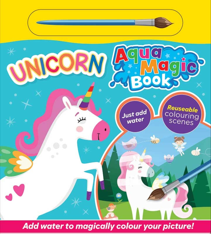 Unicorns Aqua Magic Book