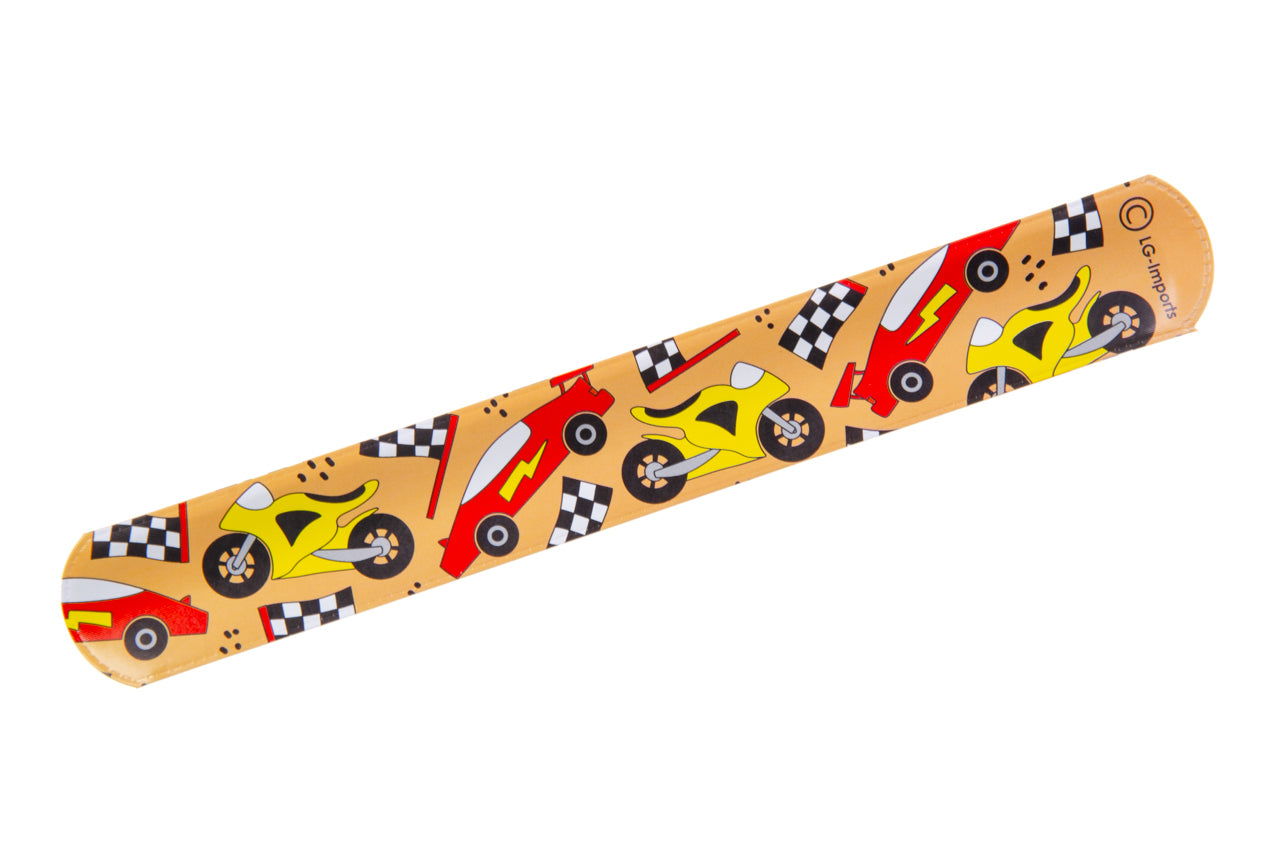 Vehicles Snap Bracelet, 22 x 3 cm, 3 Random Designs for Children’s Parties 