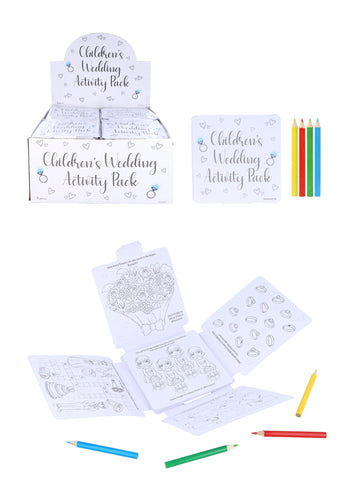Children’s Wedding Activity Pack front view