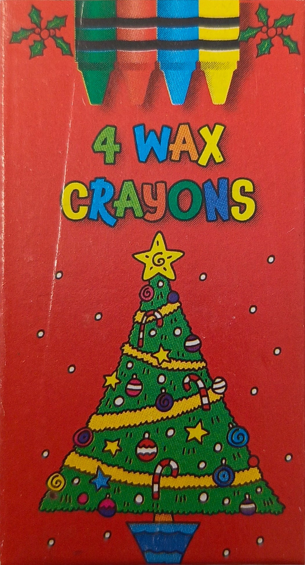 Mini Christmas Crayon Pack (4pcs) - Anilas UK