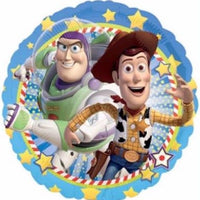 Woody & Buzz Toy Story 18 Inch Foil Balloon for kids’ celebrations