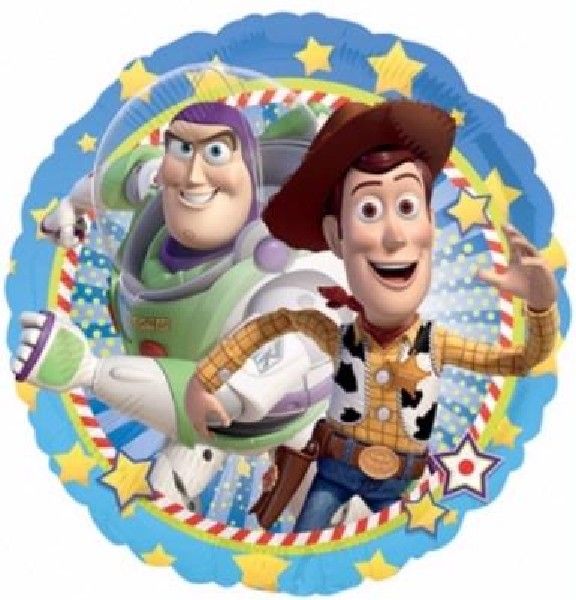 Woody & Buzz Toy Story 18 Inch Foil Balloon for kids’ celebrations