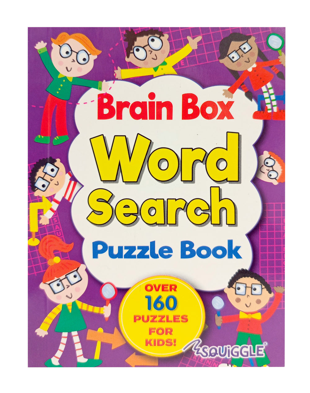 A6 Brain Box Word Search Book